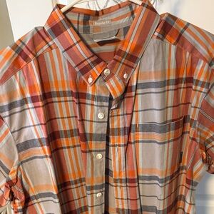 Columbia Men's Vibrant Plaid Button-Down Shirt